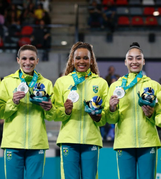 Brasil é prata no Mundial de Ginástica Artística