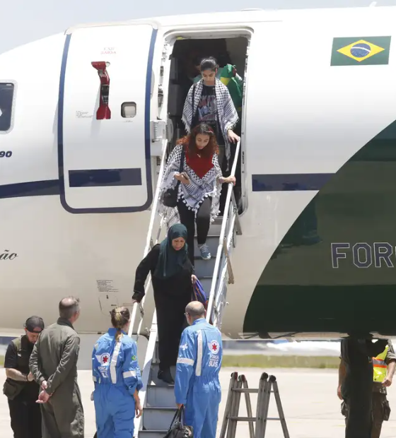 Brasil envia para Israel e Egito lista para saída de Gaza com 86 nomes