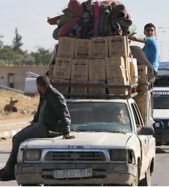  Israel ordena que moradores de áreas mais a leste de Rafah saiam da região 