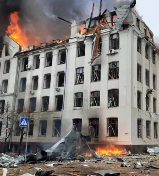 Ucrânia: milhares de civis são forçados a deixar região de Kharkiv após ataque russo