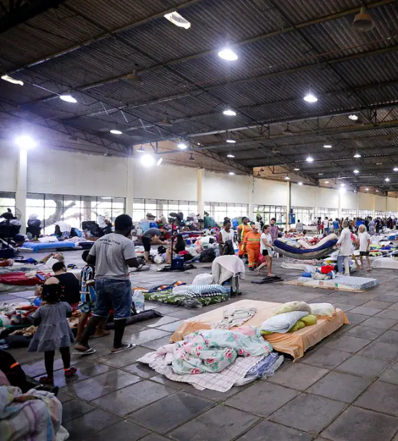 Haitianos e venezuelanos denunciam xenofobia em abrigos do Rio Grande do Sul