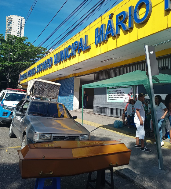 “Saúde no caixão”: PSM denuncia superlotação,  falta de remédios e de condições de trabalho