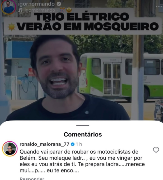Focado em Igor Normando, Grupo Liberal reedita briga histórica envolvendo Paulo Maranhão 