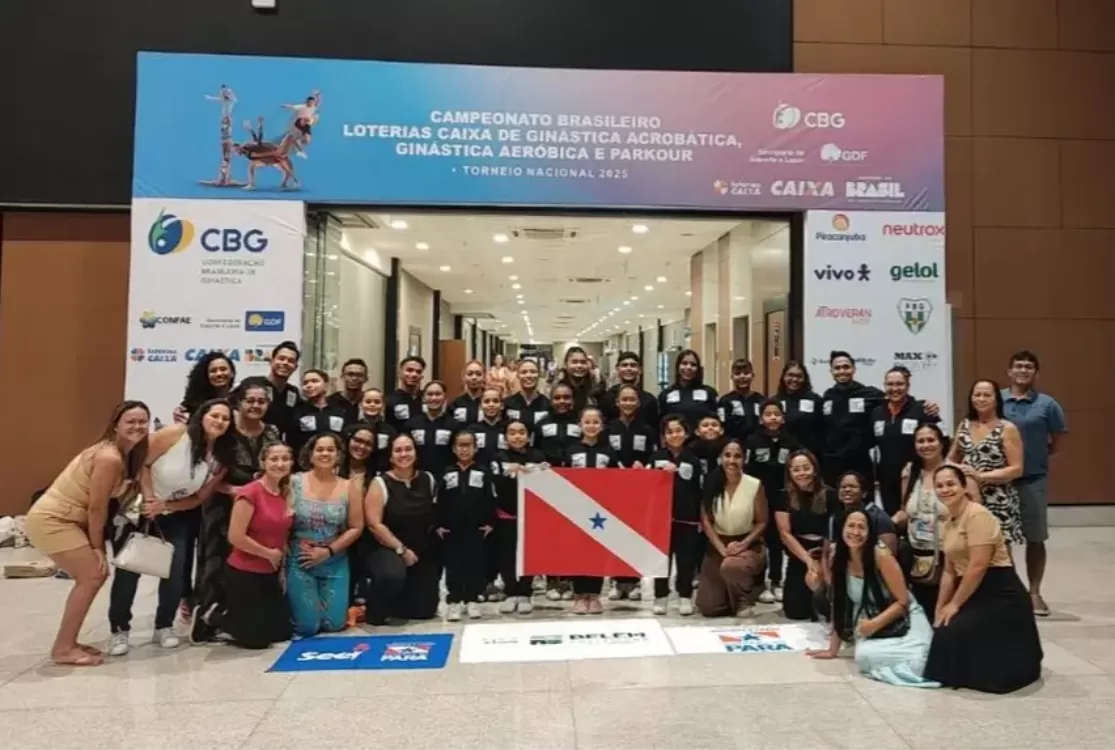 Ginastas paraenses conquistam 20 medalhas e cinco troféus no Brasileiro