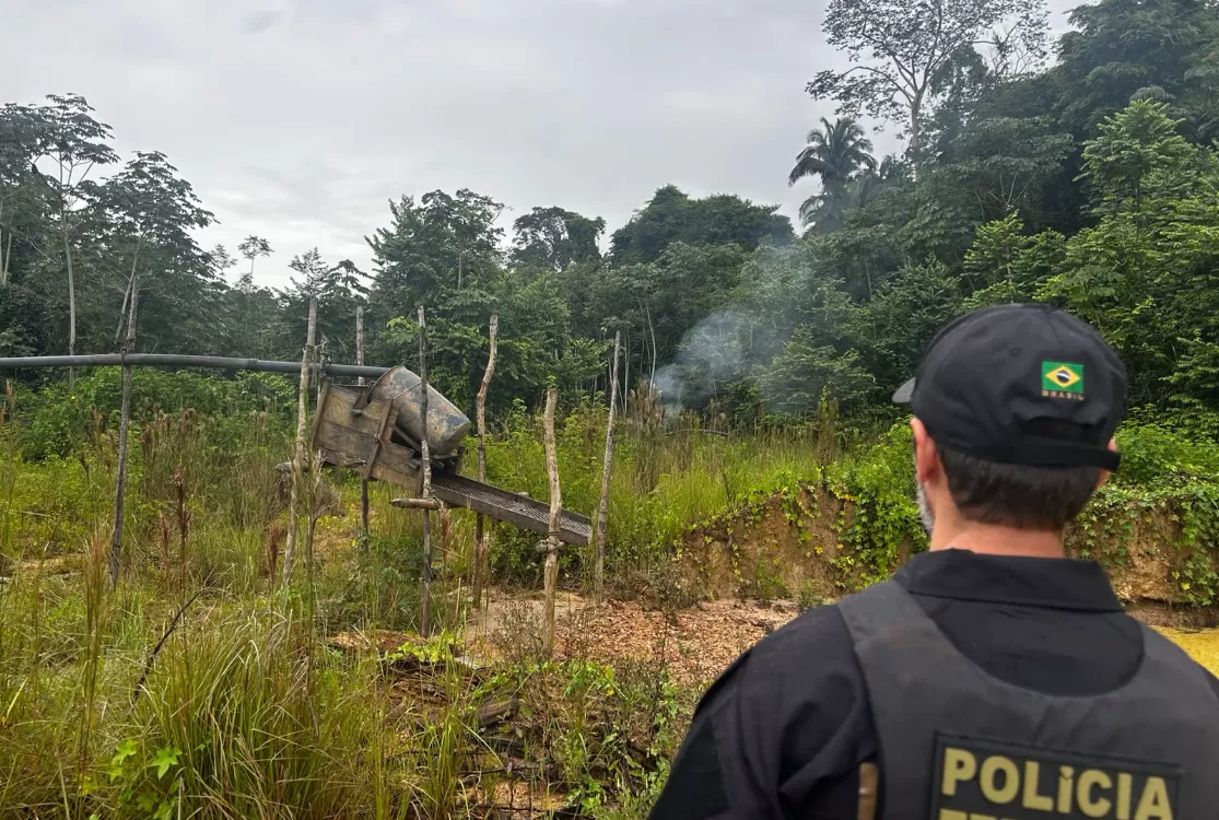 PF e MPF deflagram operação contra garimpo ilegal na Terra Indígena Trincheira-Bacajá