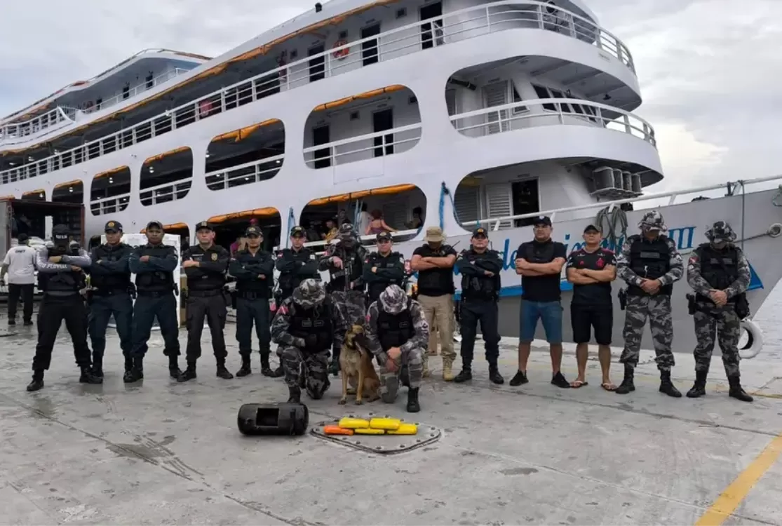 Agentes apreendem cerca de 5 quilos de skunk em fiscalização em Oriximiná