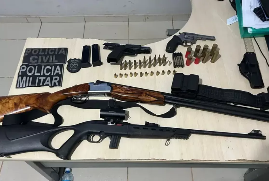 Operação prende suspeitos e apreende armas e munições em Igarapé-Miri