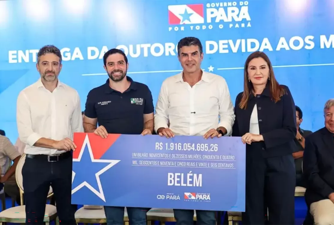Valor do cheque da outorga pago pelo governo é banho de água fria nos prefeitos