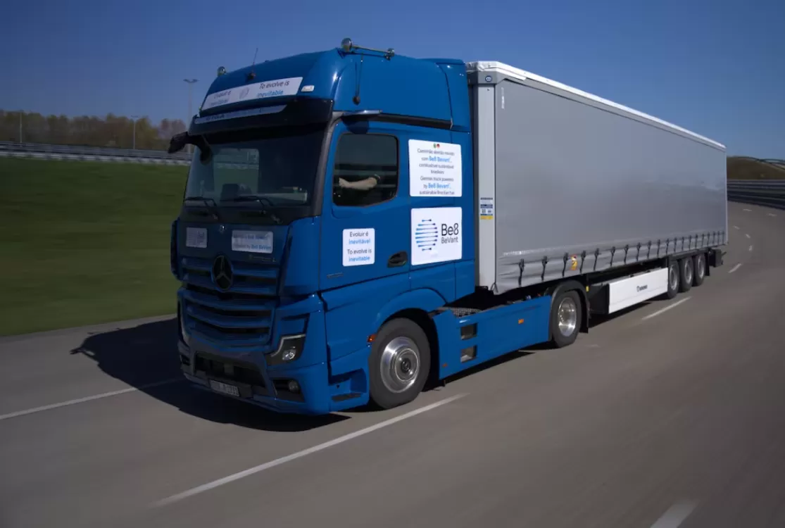 Da COP30 à Alemanha: caminhão com biocombustível brasileiro é exibido na Alemanha