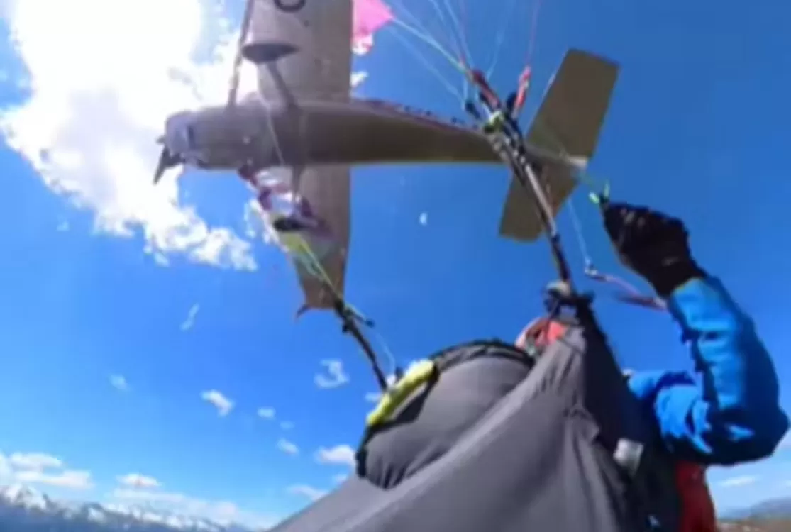 Parapentista sobrevive após ser atingida por avião em pleno voo na Áustria