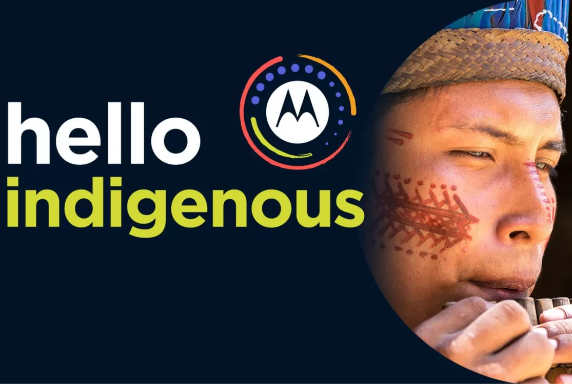 Motorola amplia iniciativa global de idiomas indígenas preservados em aplicativo