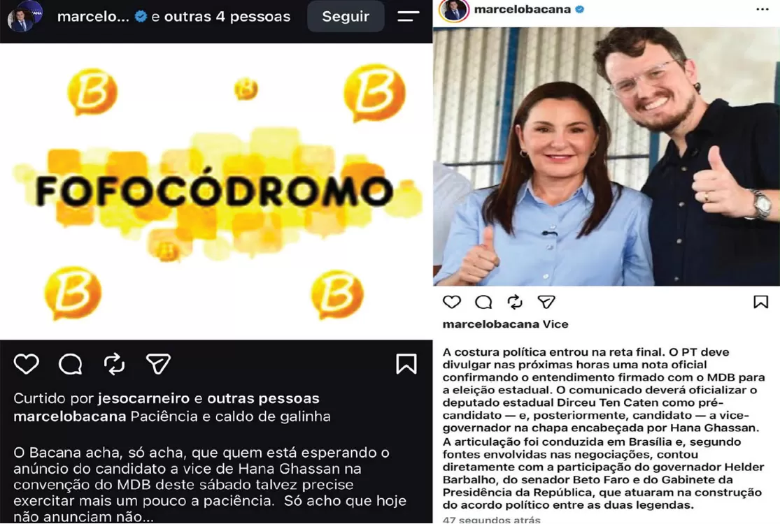 Sob forte pressão do Planalto, MDB deve confirmar Ten Caten como vice de Hana