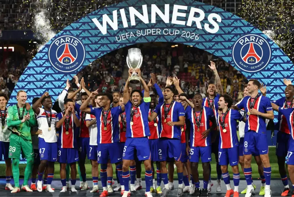 PSG bate Aston Villa e conquista o bicampeonato da Supercopa da Europa