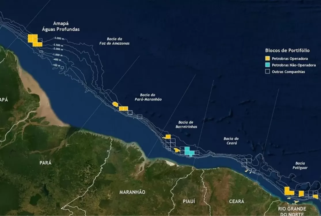 Petrobras anuncia descoberta de petróleo na Margem Equatorial brasileira