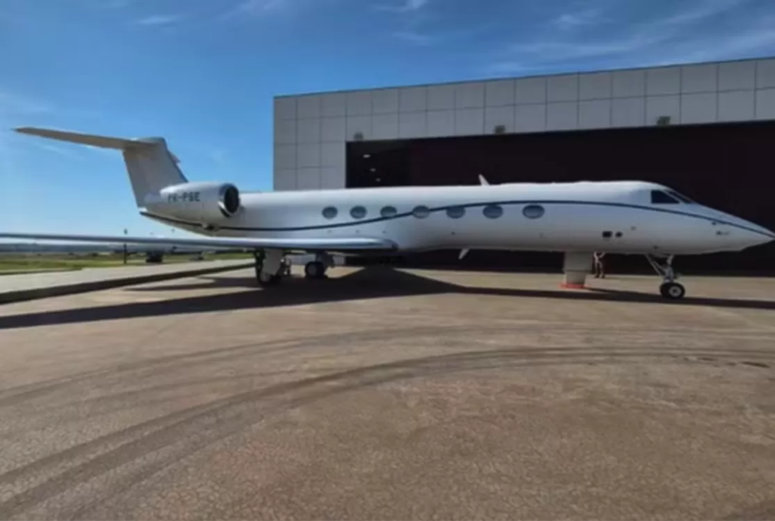 Polícia Federal localiza avião de R$ 120 milhões de Vorcaro no Paraguai
